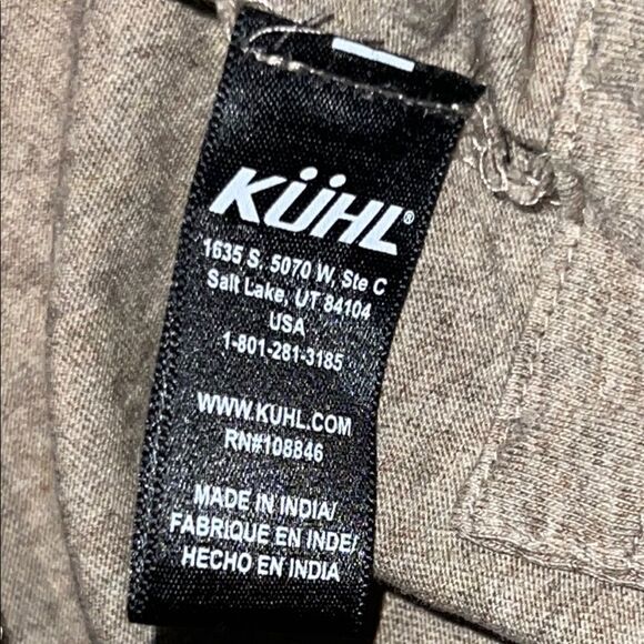 Kuhl Tan Polo Shirt Short-Sleeved Casual - Picture 8 of 8